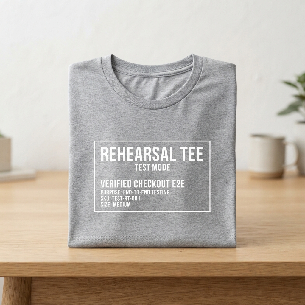 Rehearsal Tee