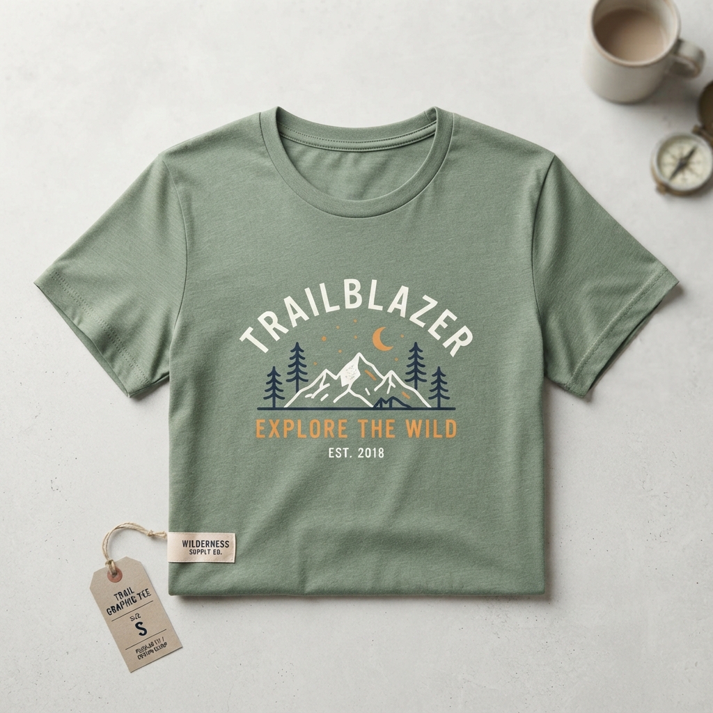 Trail Graphic Tee — S